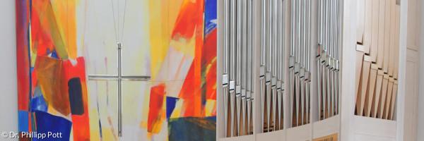 Bild Koller und Orgel