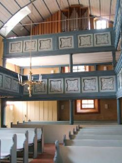 Kirche St. Peter und Paul innen hinten